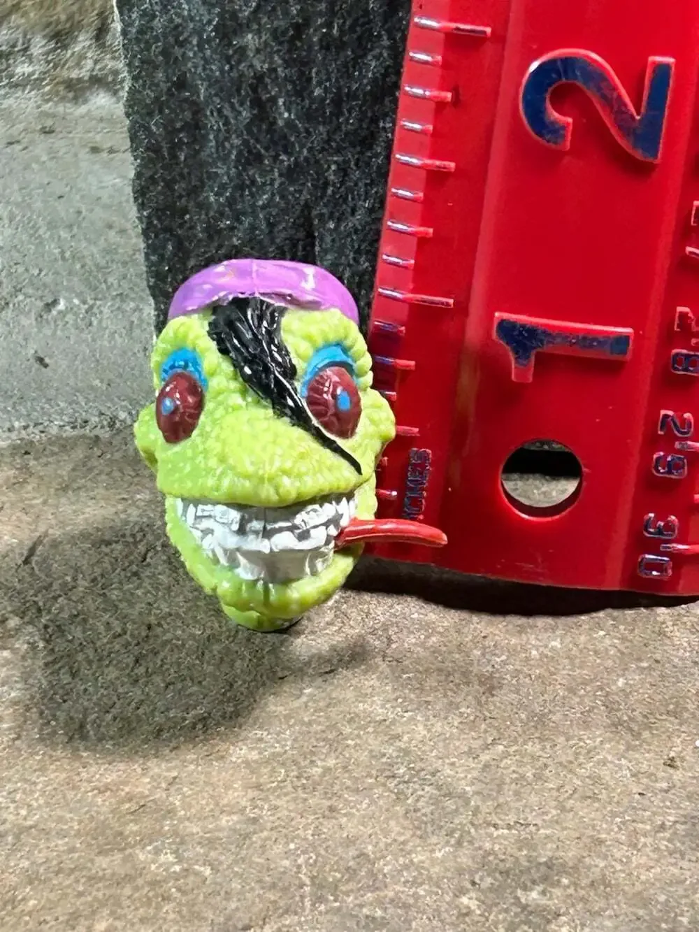 Replacement Head only for Mondo Gecko TMNT 1990 figure playmates